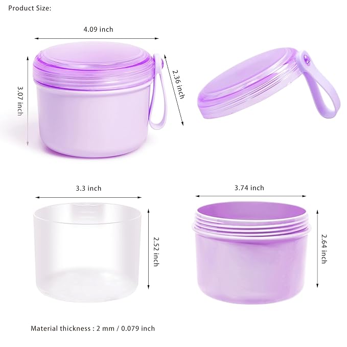 Large Denture Case, No-Leak Denture Container Cups - Image 4