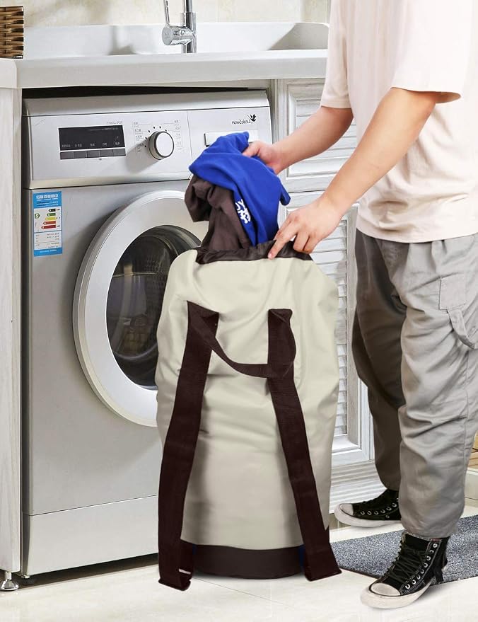 Dalykate Backpack Laundry Bag, 115L Large Hamper - Image 7