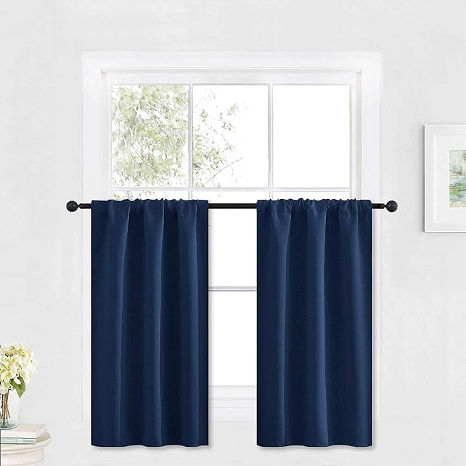 RYB HOME Bathroom Window Curtains by RYBHOME