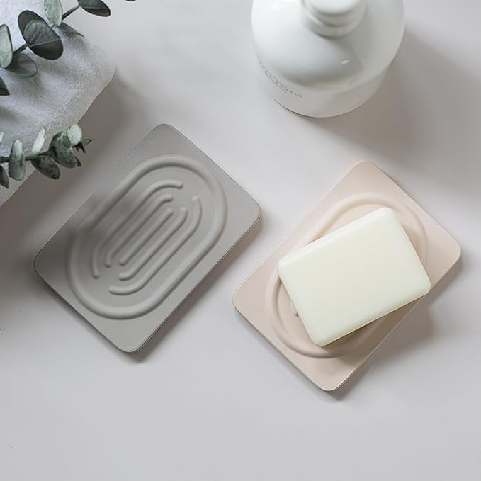 Diatomite Soap Dish for Kitchen Organizer, Quick Dry Sink Caddy Holder for - Image 7