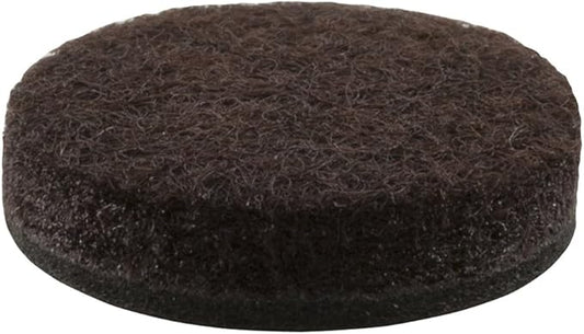 SoftTouch 1" Round Felt Pads – Heavy Duty Self-Stick Furniture Floor Protectors - Image 2