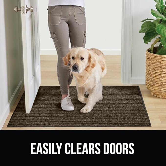 GORILLA GRIP Traffic Guard Door Mat, Heavy Duty Welcome Mats, Commercial Office - Image 5