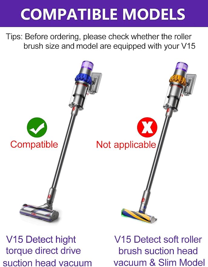 V15 Roller Brush Replacements Parts Compatible - Image 3