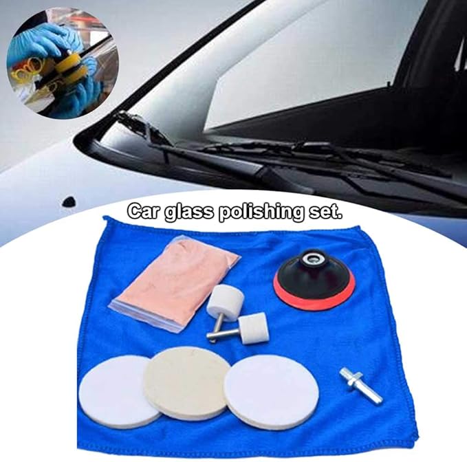 9pcs/Set Glass Polishing Kit, Deep Scratch Remover - Image 3