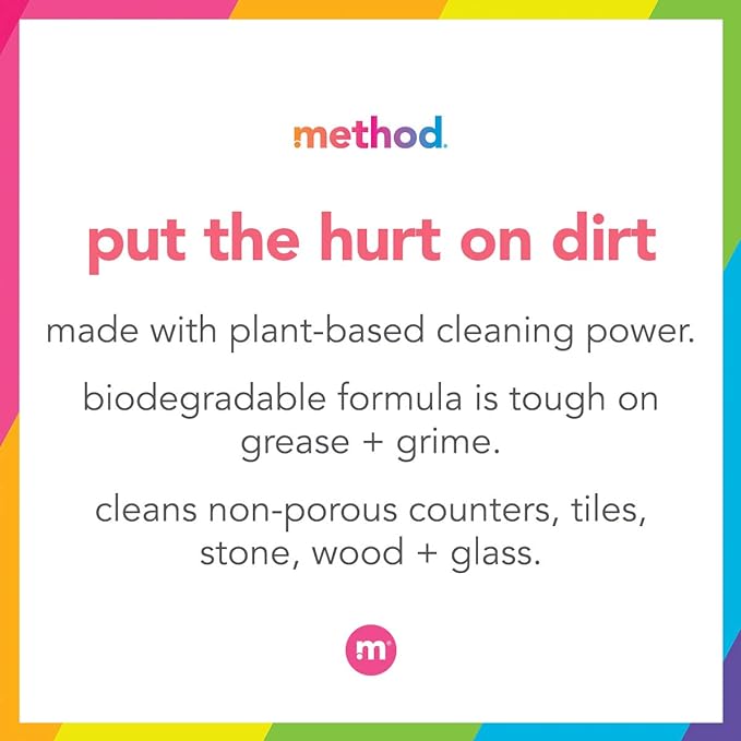 Method All-Purpose Cleaner Spray, Plant-Based and Biodegradable Formula Perfect - Image 4