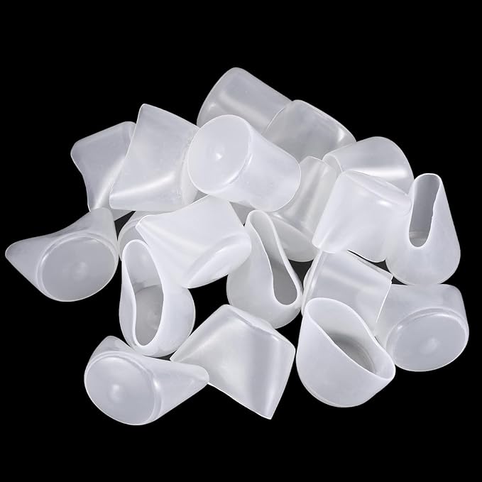 uxcell 20pcs Rubber End Caps 32mm ID Vinyl PVC Round Tube Bolt Cap Cover Screw - Image 4