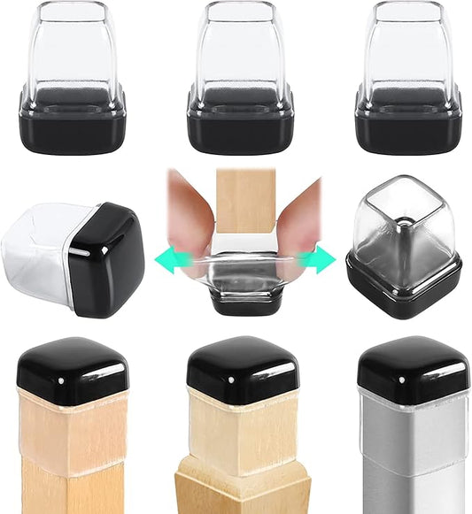 Ezprotekt 24 Pcs Clear Chair Leg Sliders by VisittheEzprotekt