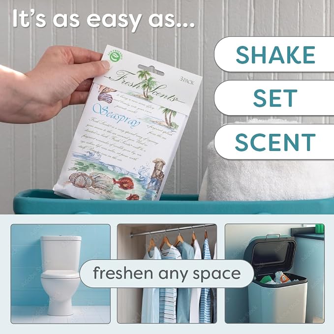 Willowbrook | Fresh Scents Scented Sachet Packet | Seaspray | Air Freshener Bags - Image 5
