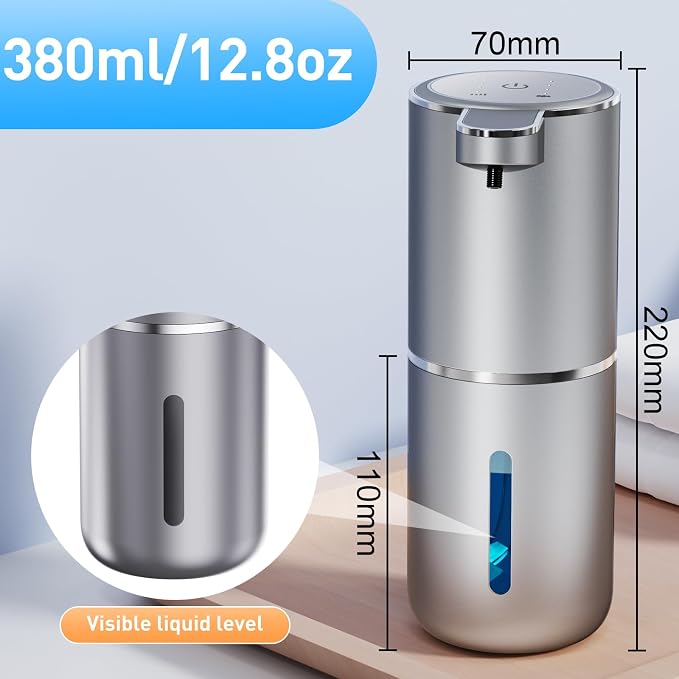 Automatic Foaming Soap Dispenser Foaming Hand Sanitizer Touchless 1500mAh Soap - Image 5