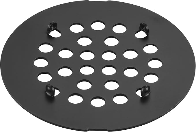 rrajj 4-1/4 Inch Round Snap-in Shower Floor Drain Cover Replacement Cover - Image 4
