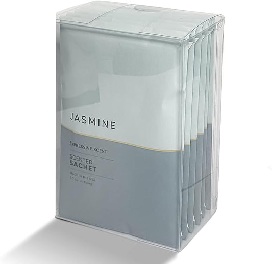 Expressive Scented Sachet Pouches – Perfect Jasmine Air Freshener & Closet by ExpressiveScent