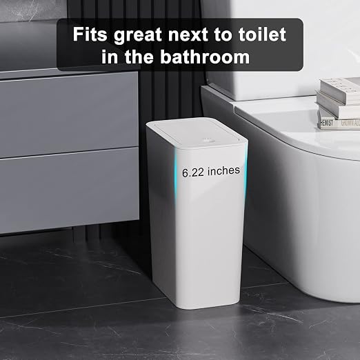 N. NETDOT Bathroom Trash Can - Image 2