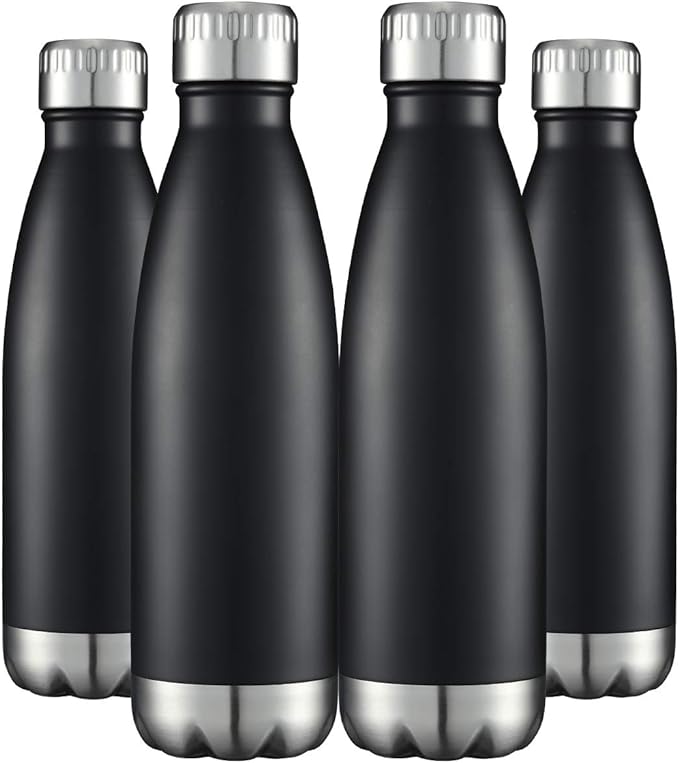 HASLE OUTFITTERS 17oz Stainless Steel Water Bottles Bulk, Vacuum Insulated by HASLEOUTFITTERS