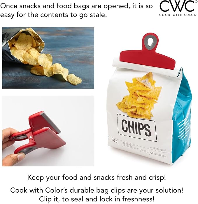 COOK WITH COLOR Bag Clips - Image 4