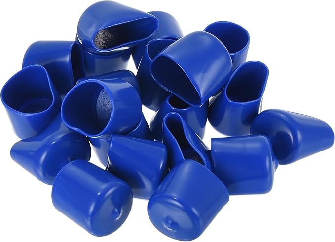 uxcell 20pcs Rubber End Caps 25mm ID Vinyl Round Tube Bolt Cap Cover Screw - Image 4