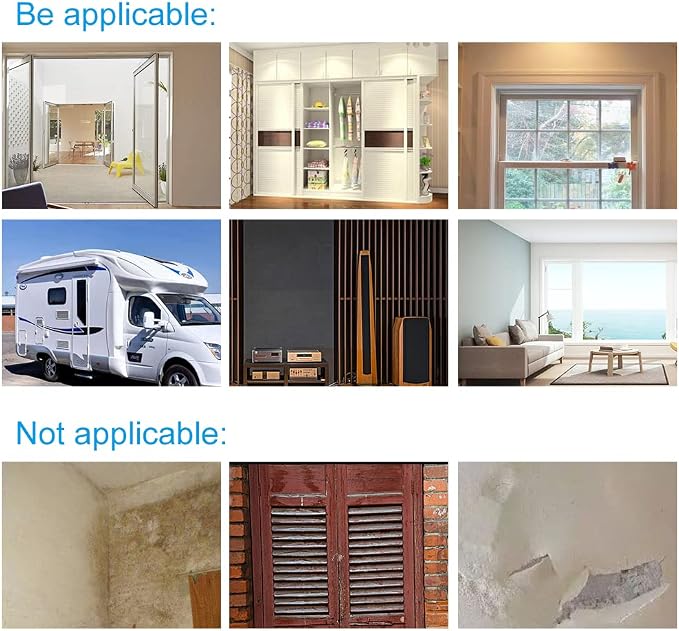 Weather Stripping Door Seal, 1/2 Inch Wide X 3/8 Inch High Density Foam Tape - Image 7