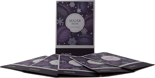 Floral Simplicity Sugar Plum Scented Sachets Pack of 6, Fall & Winter by FloralSimplicity
