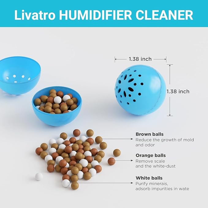 Humidifier Cleaning Ball – Fights Mold & Odor, Prevents Hard Water Build-Up - Image 5