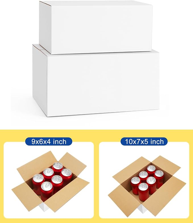 Assorted-Sizes-Shipping-Boxes-40-Pack: 9x6x4 & 10x7x5 - Image 3
