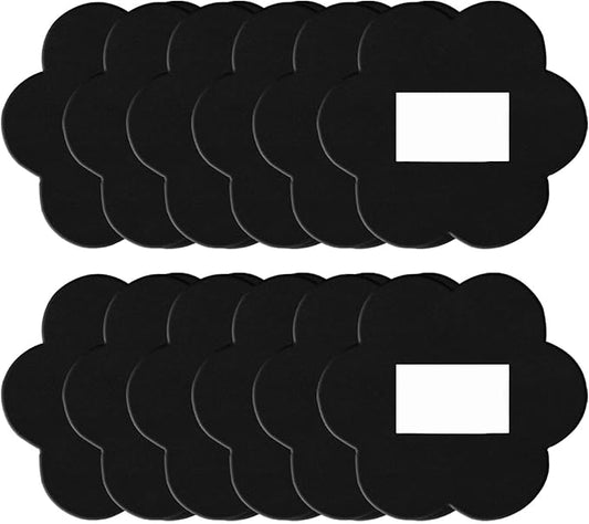 Trash Can Odor Absorbing Filters: Activated Charcoal Deodorizer Sheet by Techypro