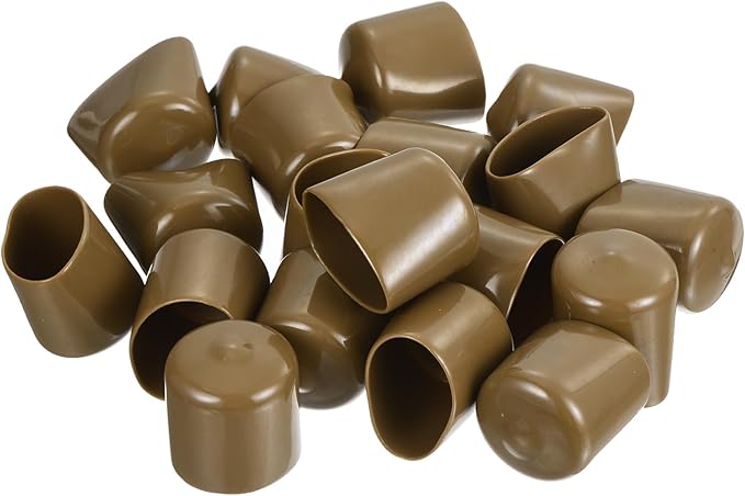 uxcell 20pcs Rubber End Caps 29mm ID Vinyl PVC Round Tube Bolt Cap Cover Screw - Image 4