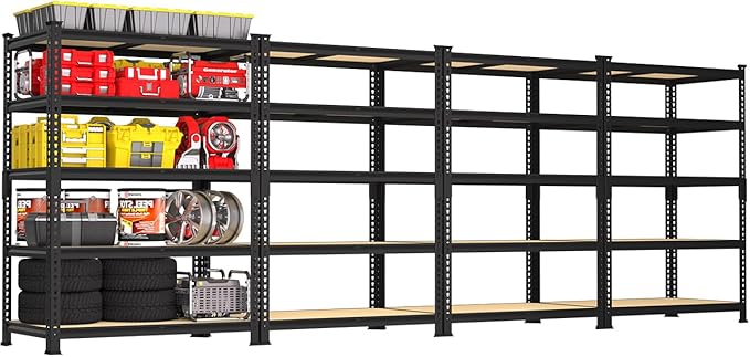PrimeZone 36" x 16" x 72" Heavy Duty Storage Shelves by PrimeZone