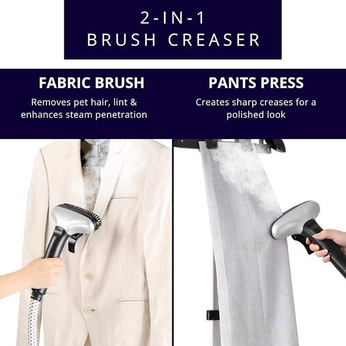 SALAV® Heavy Duty Smart Auto Shut-off Commercial Full-Size Garment Steamer - Image 8