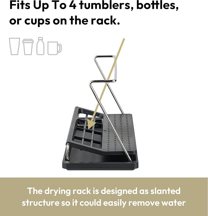 carrotez Bottle Drying Rack, Tumbler Rack - Image 6