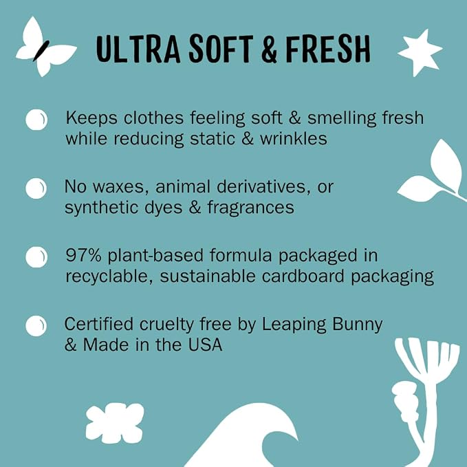 Molly's Suds Fabric Softener Dryer Sheets - Image 3