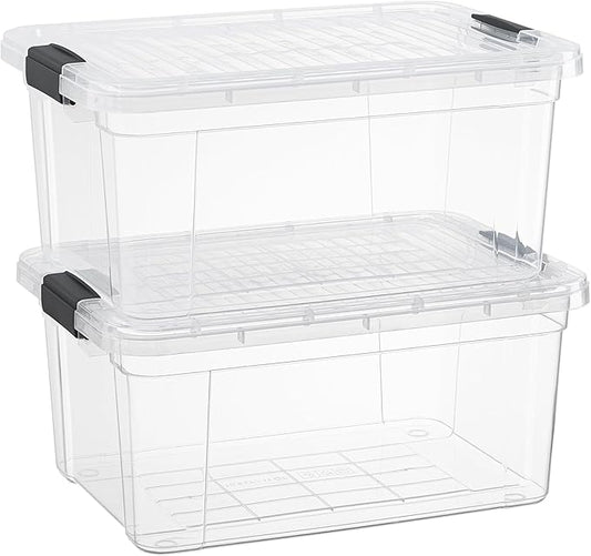 Superio Storage Bins with Lids by Superio