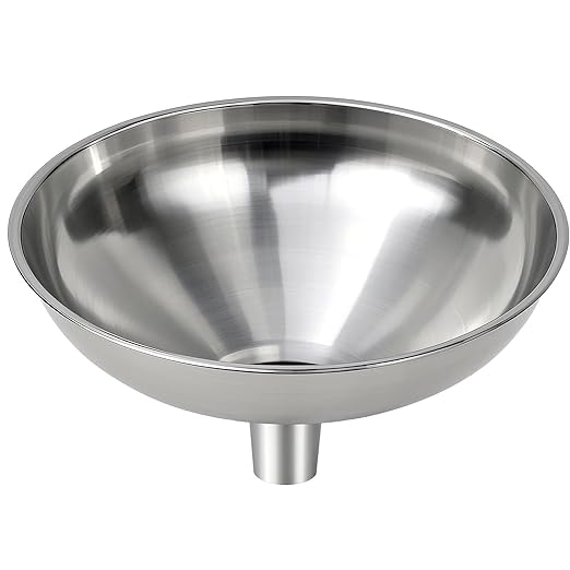 Kitchen Funnel, Stainless Steel funnels by Unknown