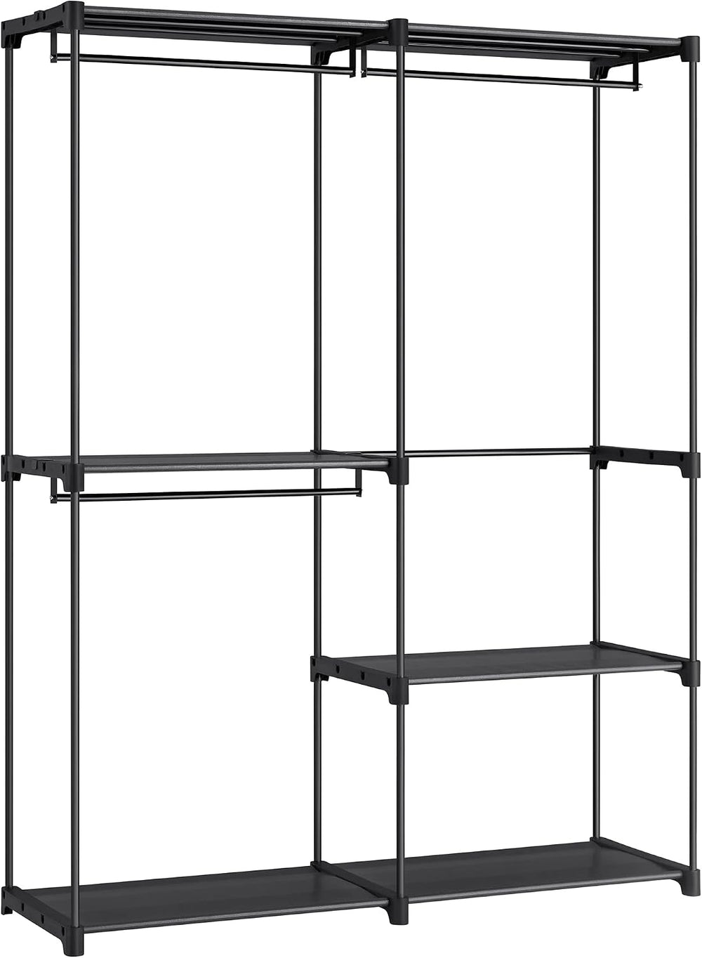 SONGMICS Portable Closet, Storage Organizer, 54.3 x 16.9 x 71.7 Inches