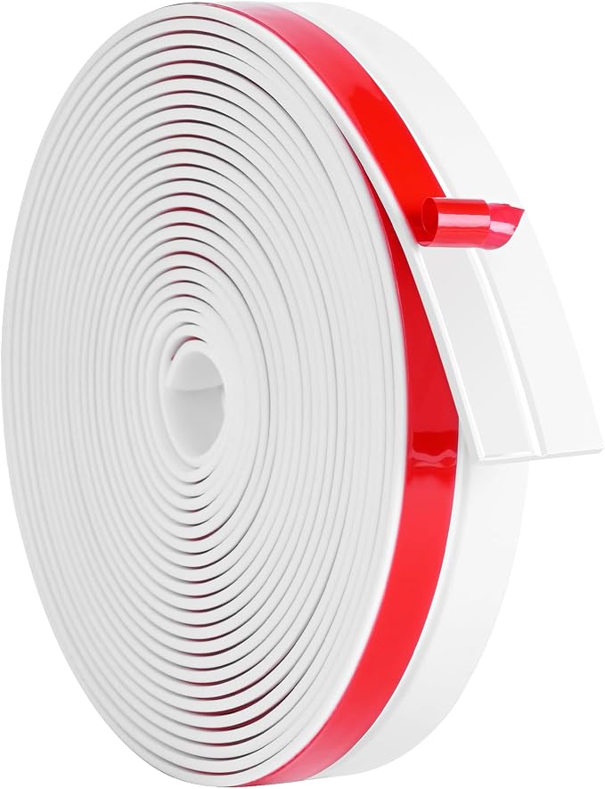 ToLanbbt Weather Stripping Silicone Door Seal Strip 1 in x 20 ft Door Draft by ToLanbbt