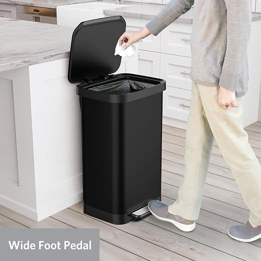 Glad Stainless Steel Step Trash Can, Series 2 - Image 10