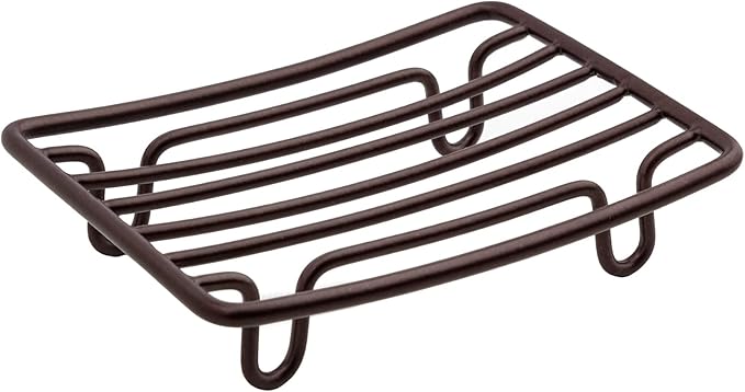 Bar Soap Dish Holder for Shower Bathroom Stainless Steel Rust Proof Self by GUUKAR
