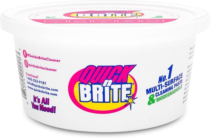 Quick 'n Brite All Purpose Cleaning Paste – Miracle Cleaner by QuickNBrite