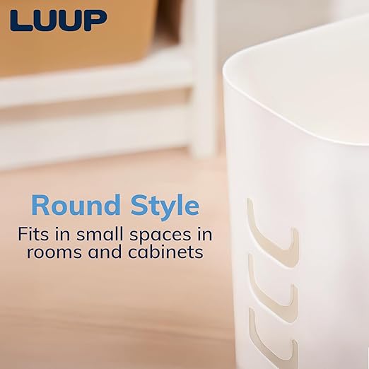 STORi Luup Bathroom Wastebasket, Secure Grocery Bags, Plastic Garbage Container - Image 6