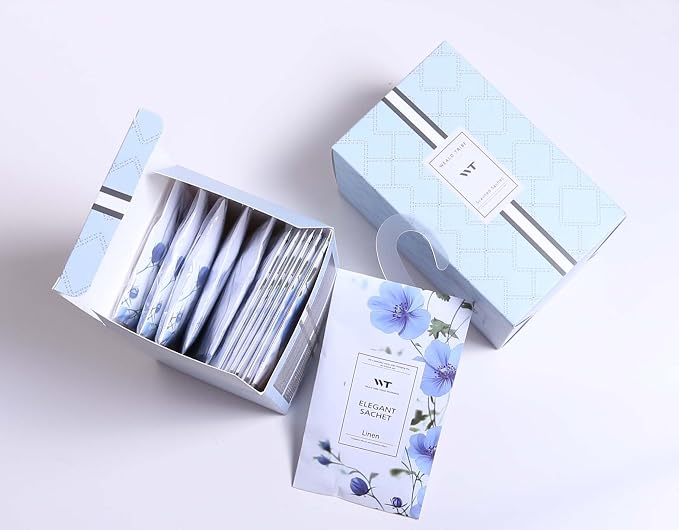 WEALD TRIBE 12 Packs Large-Bag Eucalyptus & Lavender Scented Sachets - Image 5