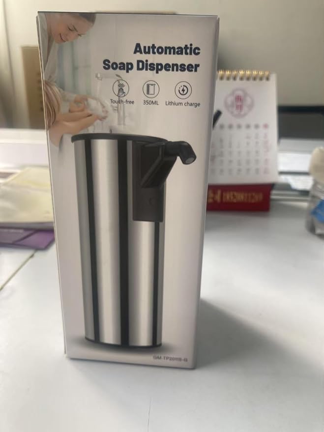 Automatic Soap Dispenser Touchless 11.8oz/350ml Four-Level Adjustable Dispenser - Image 9