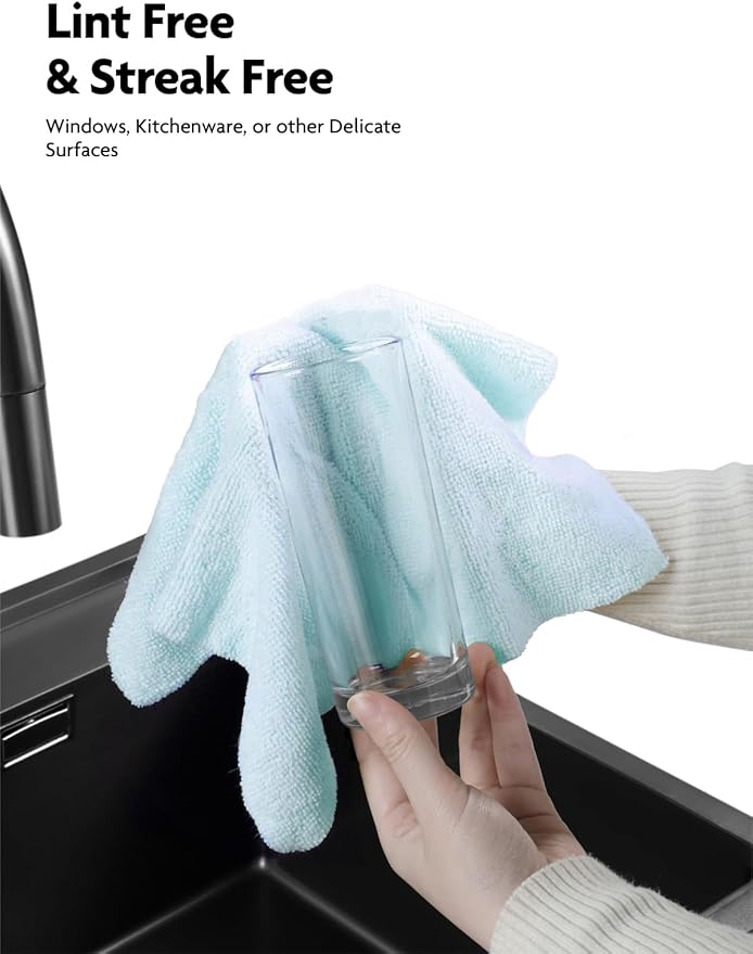 Fantasticlean Microfiber Cleaning Cloth Roll -75 Pack, Tear Away Microfiber - Image 6
