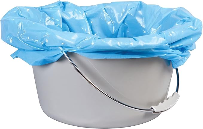 Carex Commode Liners, Toilet Seat Cover, Fits Most Commodes, Toilet Liners and - Image 10