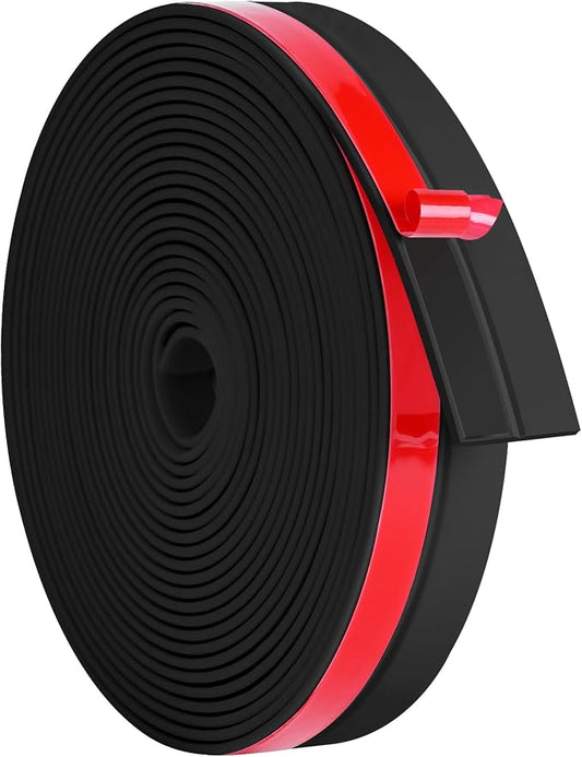 ToLanbbt Weather Stripping Silicone Door Seal Strip 1 in x 20 ft Door Draft by ToLanbbt