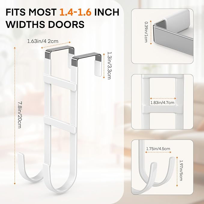 FYY Over The Door Hooks - Image 2