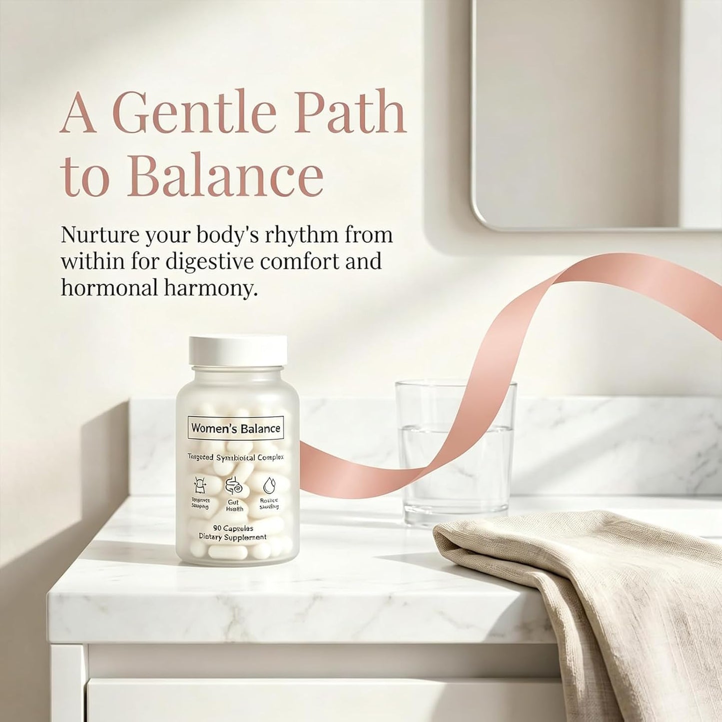 Women's Gut Health Supports Digestive Balance & Wellness (90 Count)