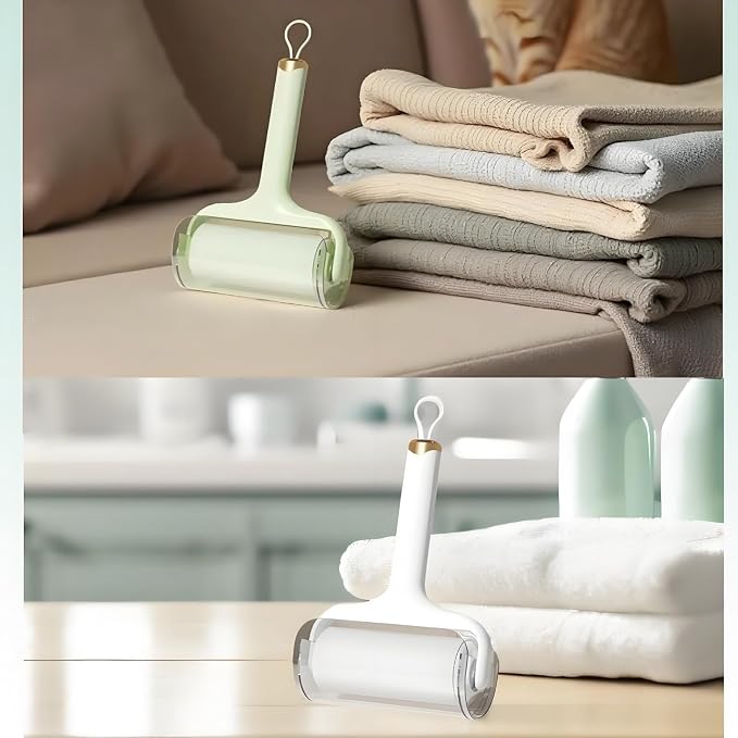 Reusable and Washable Lint Roller, Sticky Pet Hair and Dust Remover 3 Pack - Image 3