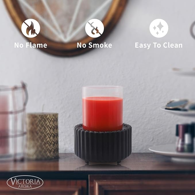 Ceramic Wax Melt Warmer 3-in-1 Candle Wax Warmer - Image 4