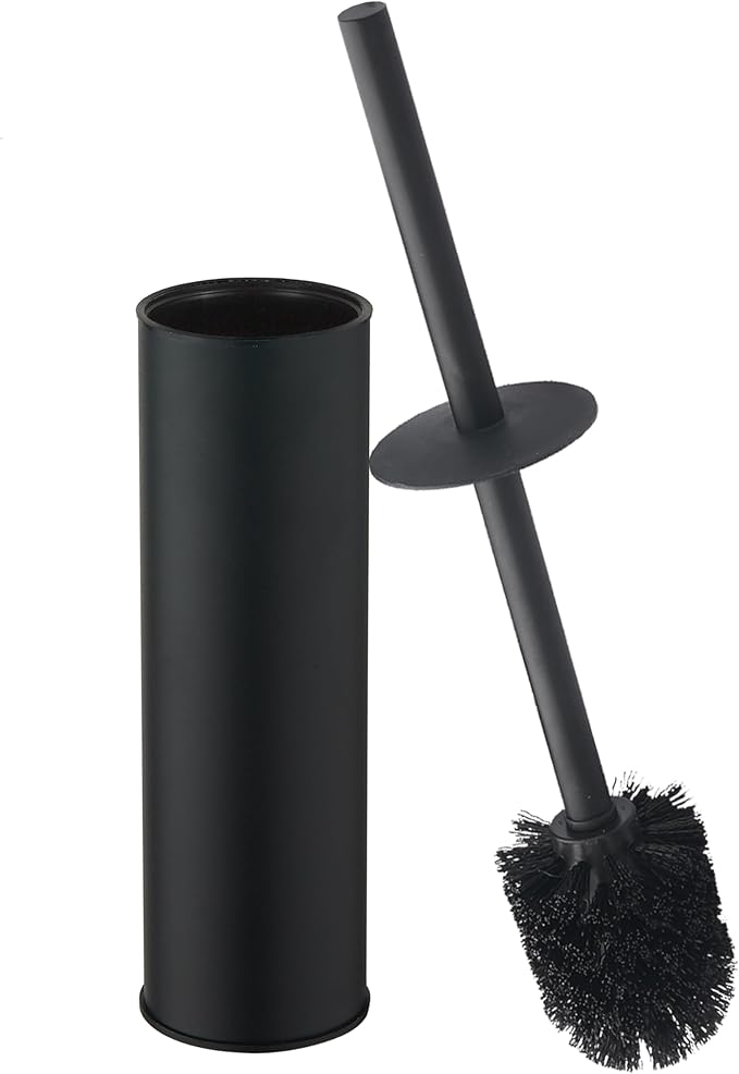 Toilet Brush and Holder Set Premium Material Toilet Bowl Cleaner Free Standing by KLDKLD
