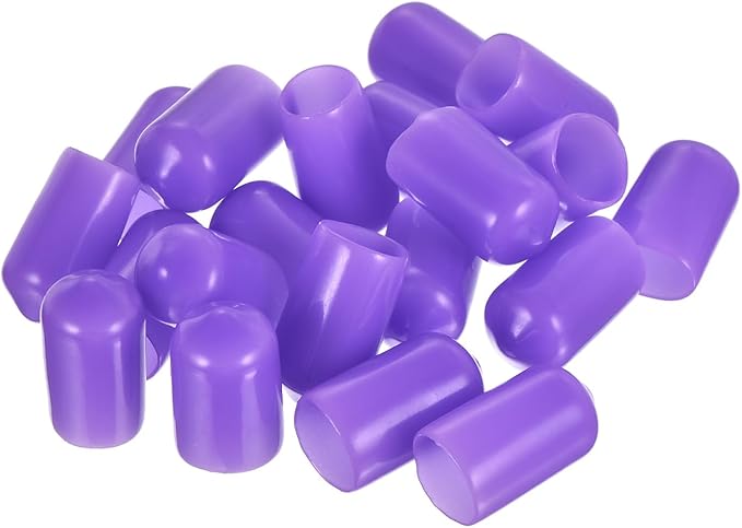 uxcell 20pcs Rubber End Caps 9mm ID Vinyl PVC Round Tube Bolt Cap Cover Screw - Image 4