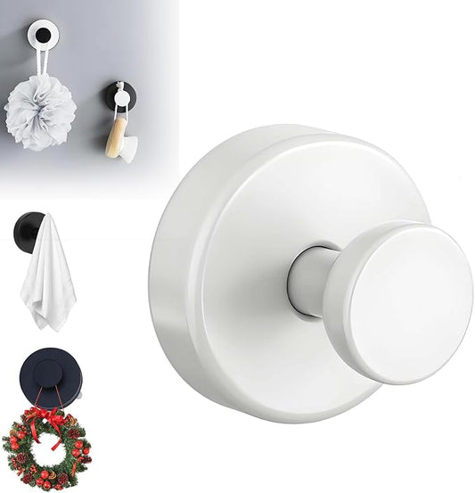 Suction Cup Hooks for Wreaths, 2025 New No Drill Suction Cup Hooks on Glass by ANYSENTHome