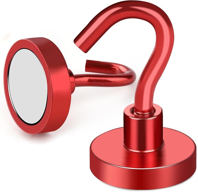MIKEDE Magnetic Hooks Heavy Duty, 28LB+ Strong Magnets - Image 5